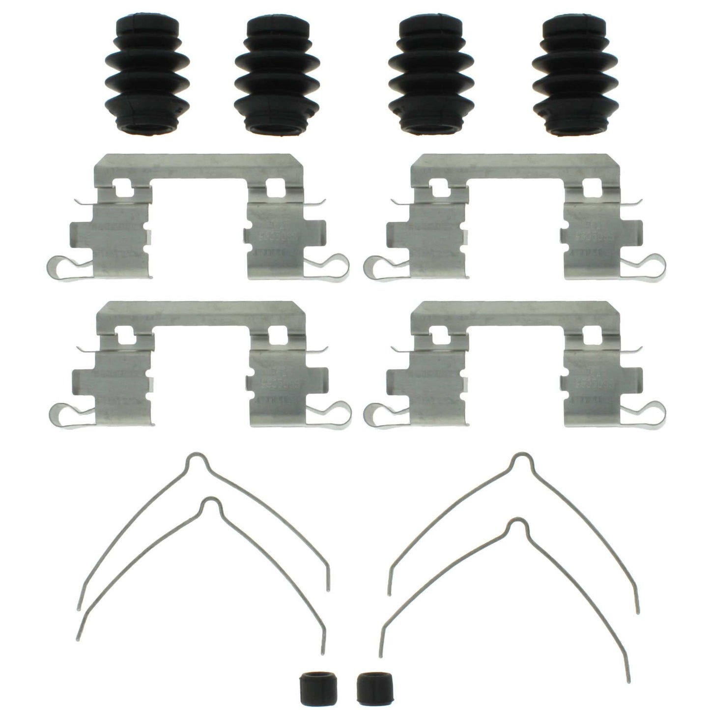 Centric Parts Disc Brake Hardware Kit for 2013-2015 Acura ILX, 2012 Honda Civic, 2020-2016 Civic, 2011-2016 CR-Z 117.40051