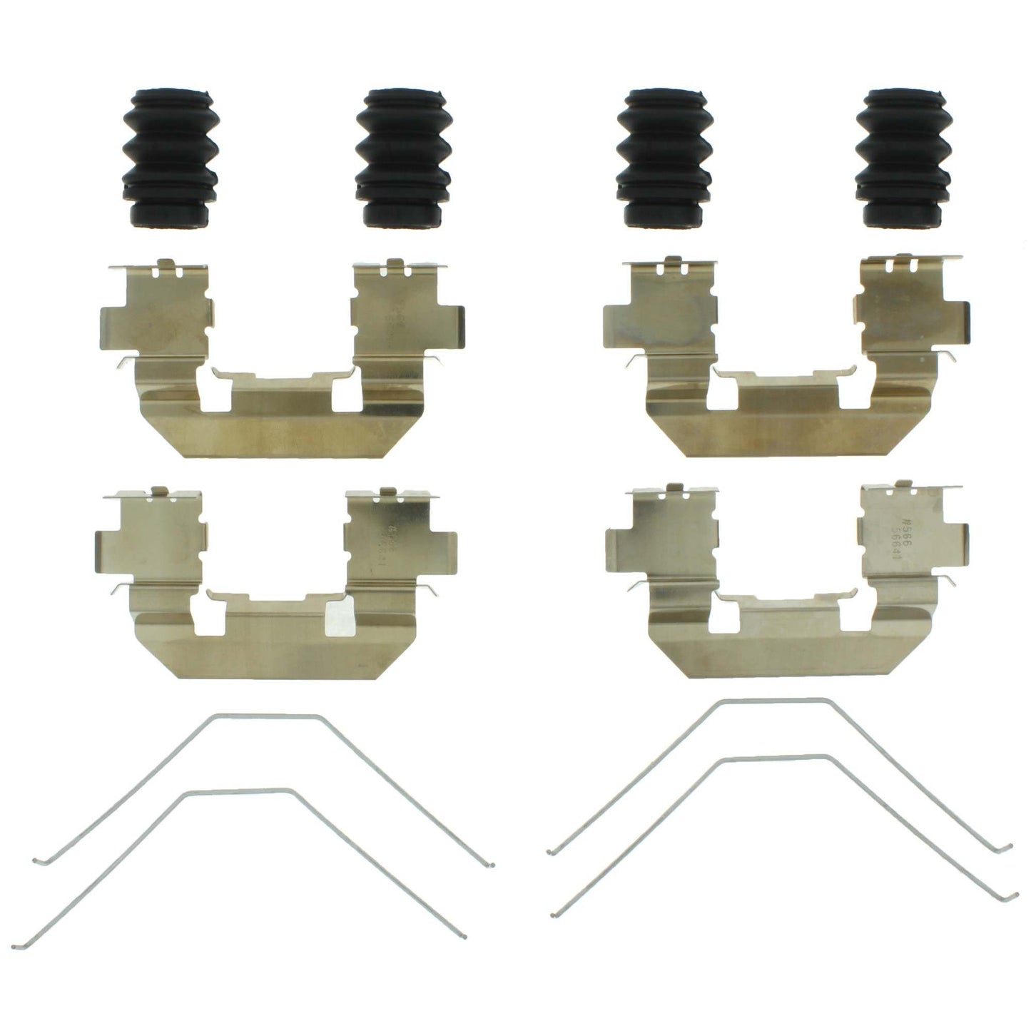 Centric Parts Disc Brake Hardware Kit for Acura RDX 2007-2021, Honda Accord Crosstour 2010-2015, CR‑V 2007-2011, Odyssey 2005-2017, Passport 2019-2022 117.40052