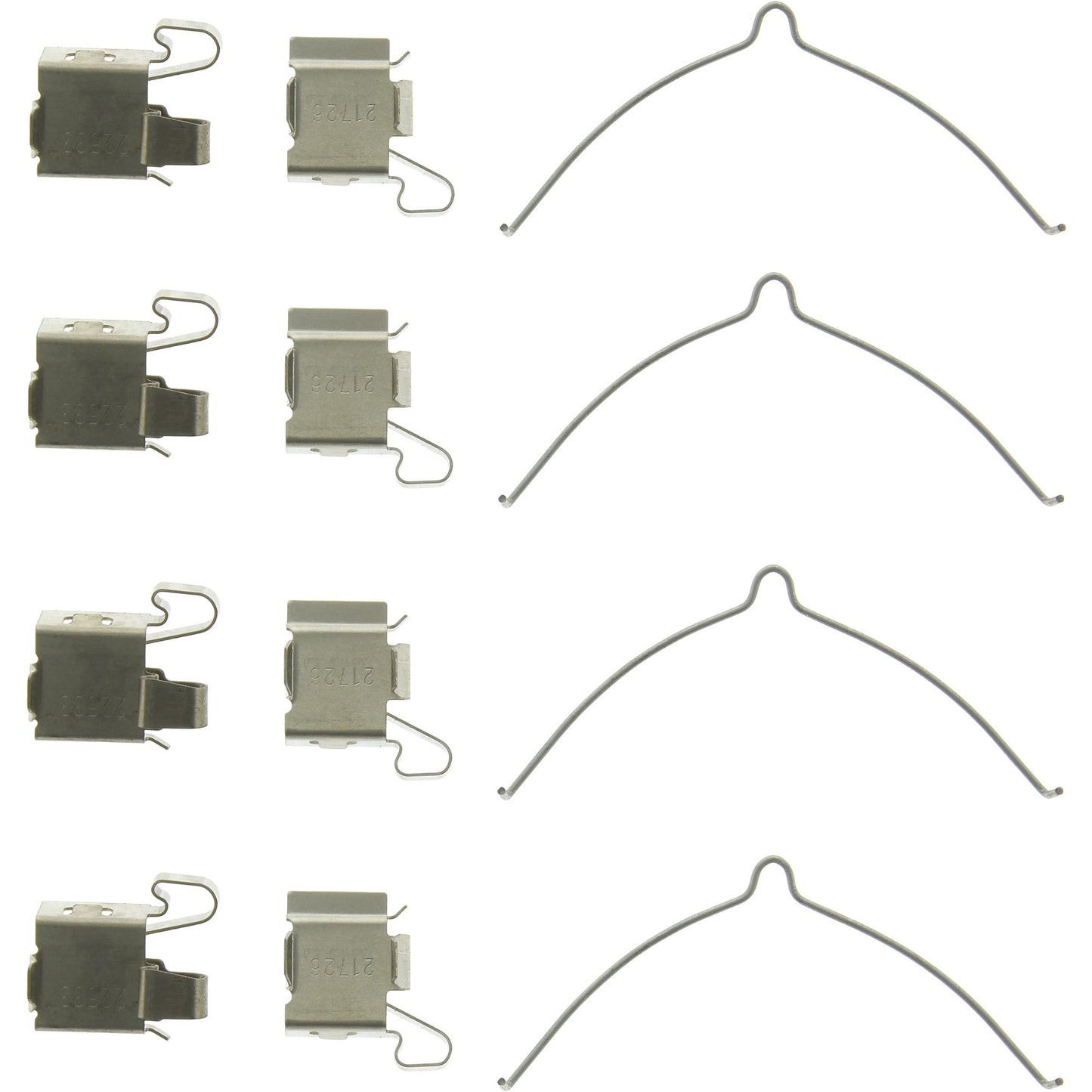 Centric Parts Disc Brake Hardware Kit 117.44010