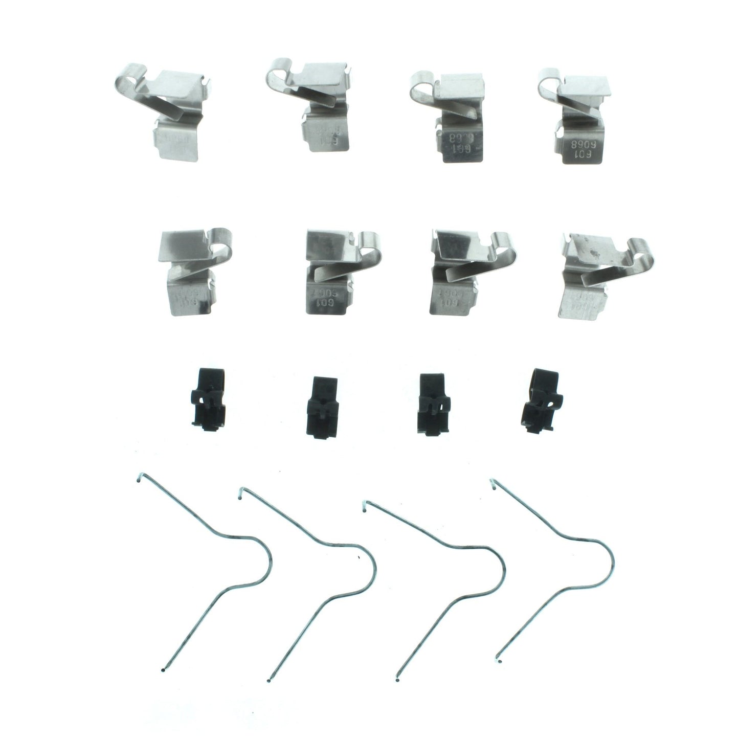 Centric Parts Disc Brake Hardware Kit Premium with Application Specific for 1990-1991 Lexus ES250 1987-1991 Toyota Camry 1988-1993 Celica 117.44025