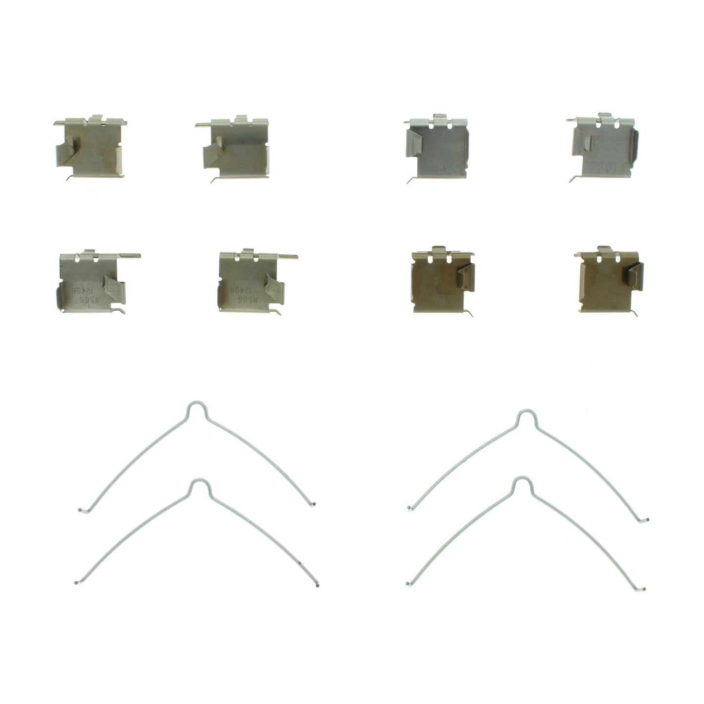 Centric Parts Disc Brake Hardware Kit Premium with Application Specific Design for 1997-2001 Toyota Camry 117.44050