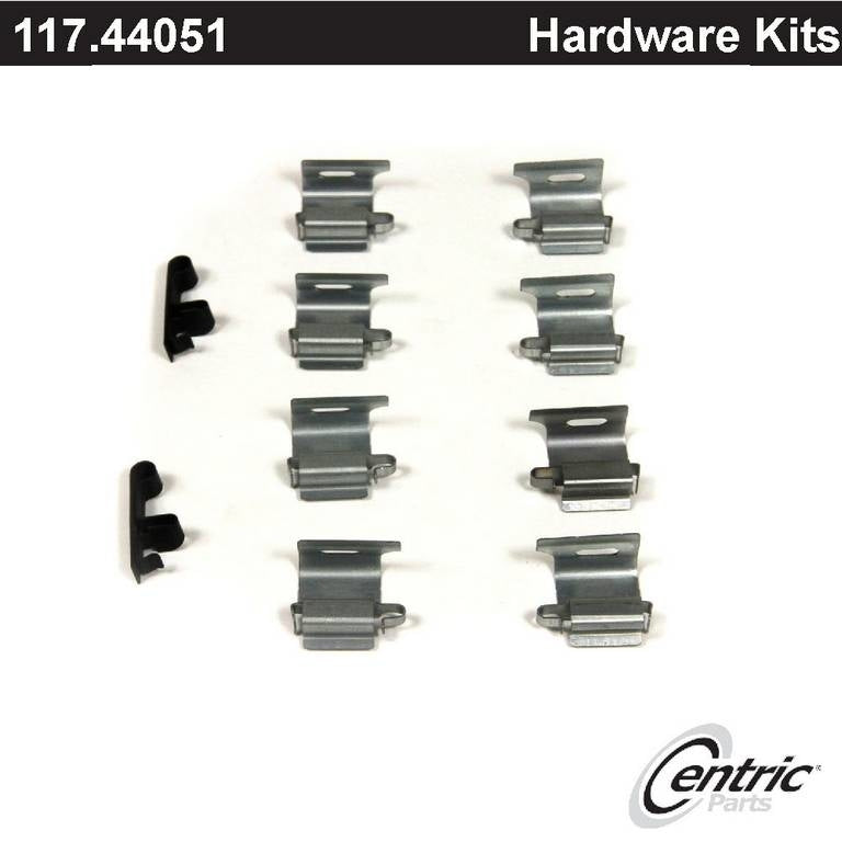 Centric Parts Disc Brake Hardware Kit Premium application specific for 2001-2007 Toyota Highlander 117.44051