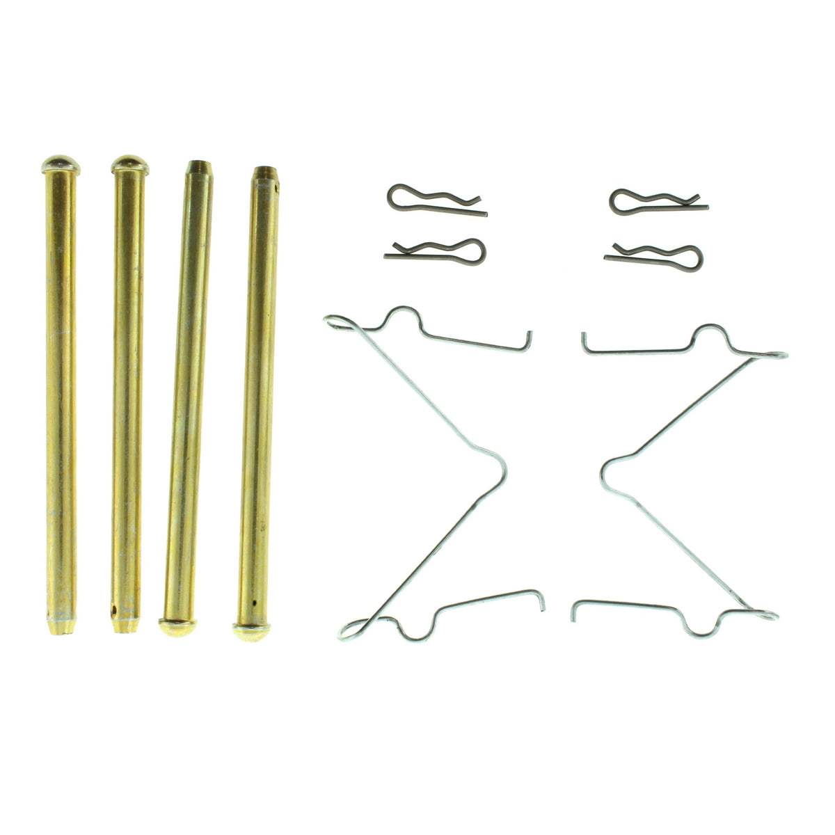 Centric Parts Disc Brake Hardware Kit Premium application specific for 2006-2014 Hummer H3 Lexus GX470 Toyota 4Runner FJ Cruiser Sequoia Tacoma Tundra 117.44075