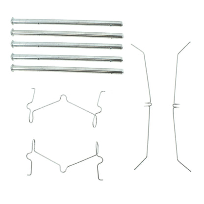 Centric Parts Disc Brake Hardware Kit for 2008-2013 Lexus LX570 Toyota Land Cruiser Sequoia Tundra 117.44089