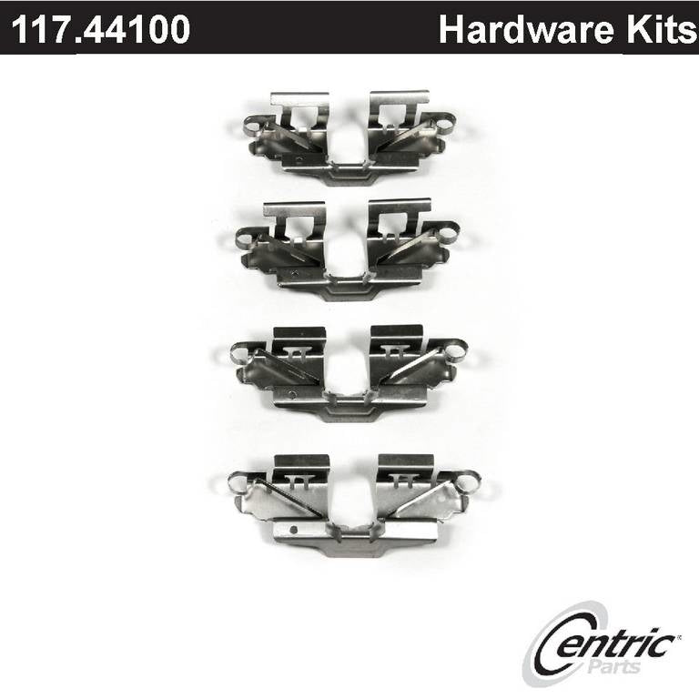 Centric Parts Disc Brake Hardware Kit with Quiet Performance for 2009-2010 Pontiac Vibe 117.44100