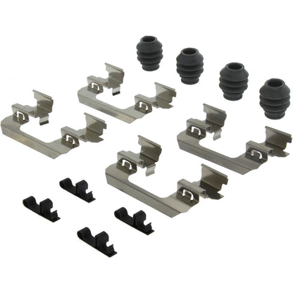 Centric Parts Disc Brake Hardware Kit Full Premium for 2015-2017 Chrysler 200, 2013-2016 Dodge Dart, 2014-2020 Jeep Cherokee, 2013-2017 Mazda CX‑5
