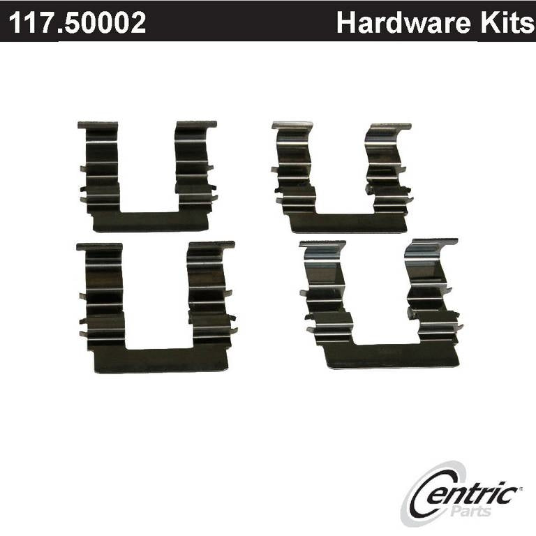 Centric Parts Disc Brake Hardware Kit Premium for 2006-2012 Dodge Attitude, 2003-2005 Kia Rio, 2001 Sephia, 2001-2003 Spectra 117.50002