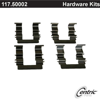 Centric Parts Disc Brake Hardware Kit Premium for 2006-2012 Dodge Attitude, 2003-2005 Kia Rio, 2001 Sephia, 2001-2003 Spectra 117.50002