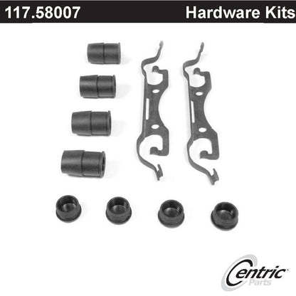 Centric Parts Disc Brake Hardware Kit Premium for 2011-2021 Dodge Durango, Jeep Grand Cherokee, Mercedes-Benz GL350/GL450, GLE43 AMG, GLE350, GLE400, GLS450, GLS550, ML250/ML350/ML400 11758007