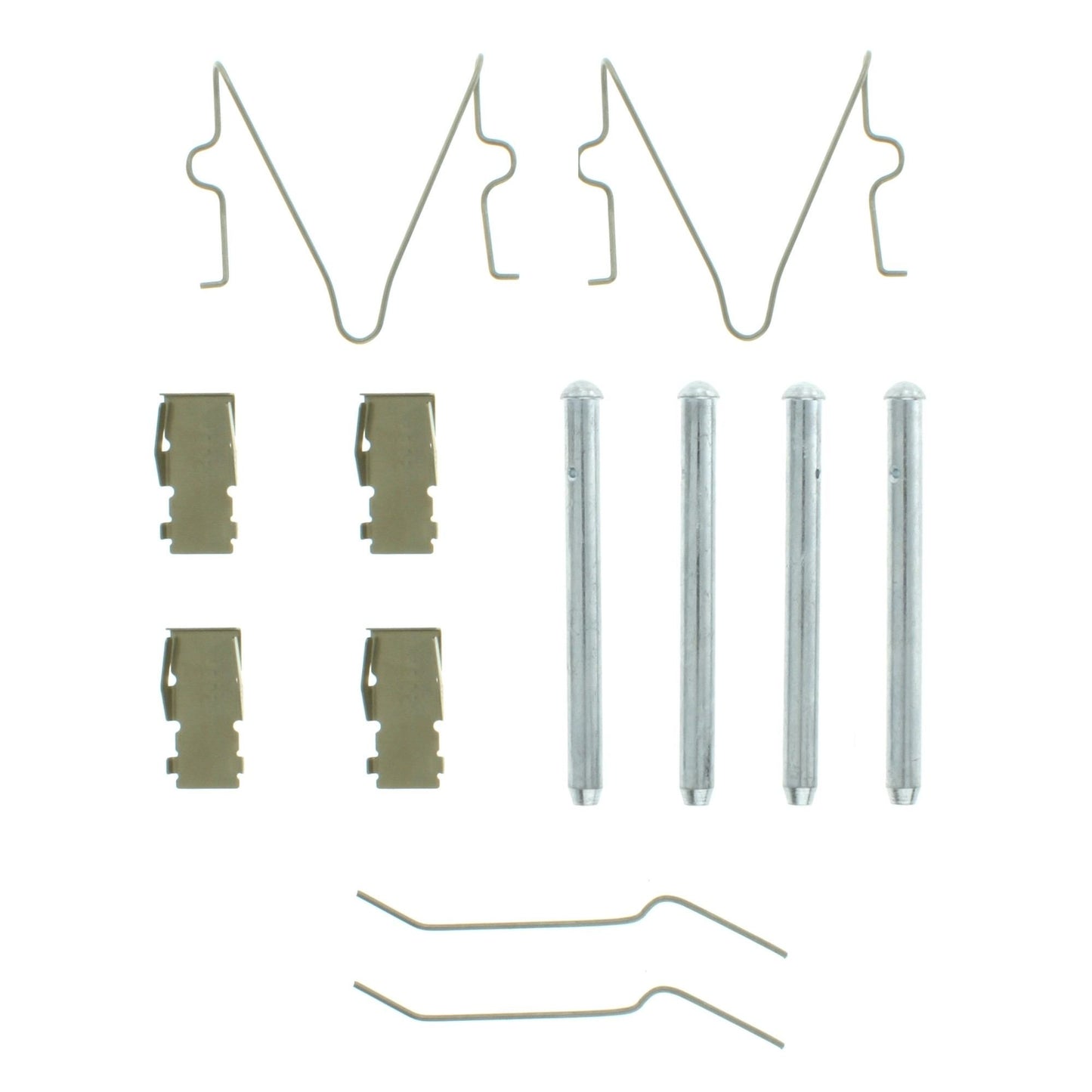 Centric Parts Disc Brake Hardware Kit Full Premium for 1988-1993 Ford Festiva 117.61001