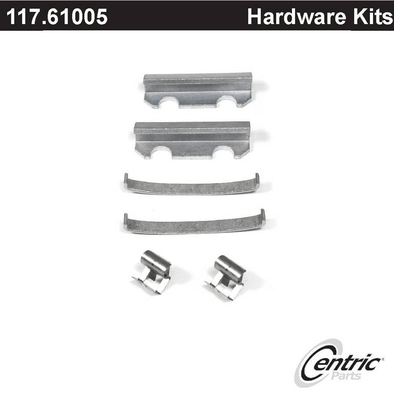 Centric Parts Disc Brake Hardware Kit Full Premium for 1974-1978 American Motors Models 117.61005