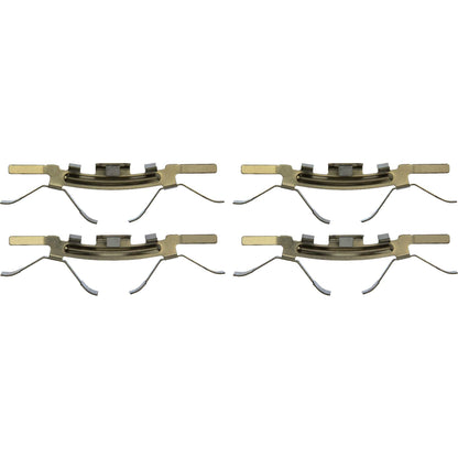 Stoptech Centric 06-11 Chevy Corvette Z06 / 10-11 Corvette Grand Sport Pad Clips Rear Disc Brake Hardware 117.62059