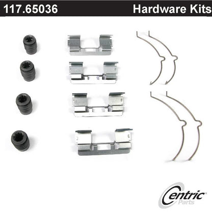 Centric Parts Disc Brake Hardware Kit with Premium Fit 117.65036
