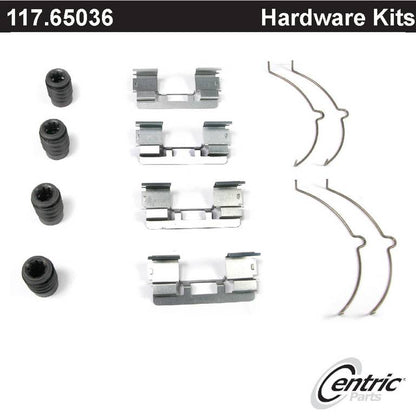 Centric Parts Disc Brake Hardware Kit with Premium Fit 117.65036