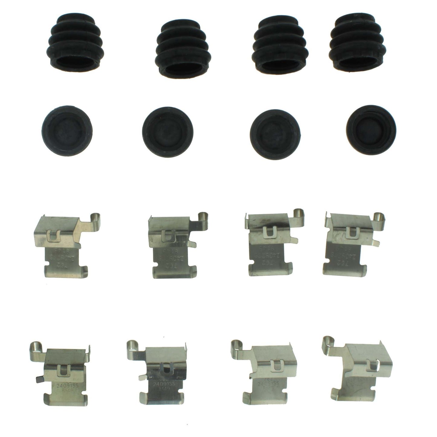 Centric Parts Disc Brake Hardware Kit with Quiet Braking Performance for 117.66027