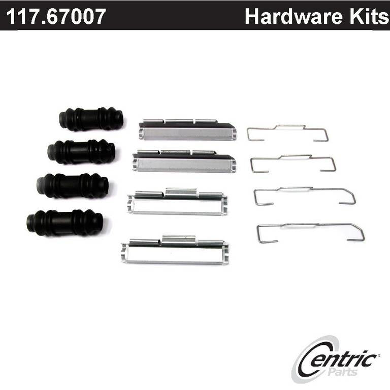 Centric Parts Disc Brake Hardware Kit with Quiet Braking Performance 117.67007