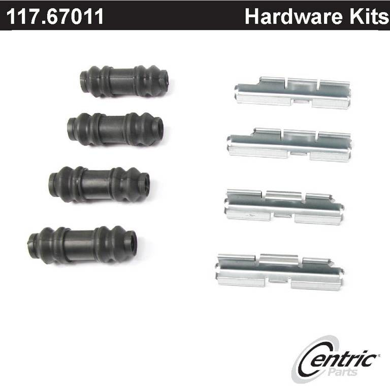 Centric Parts Disc Brake Hardware Kit with Quiet Braking Performance 117.67011