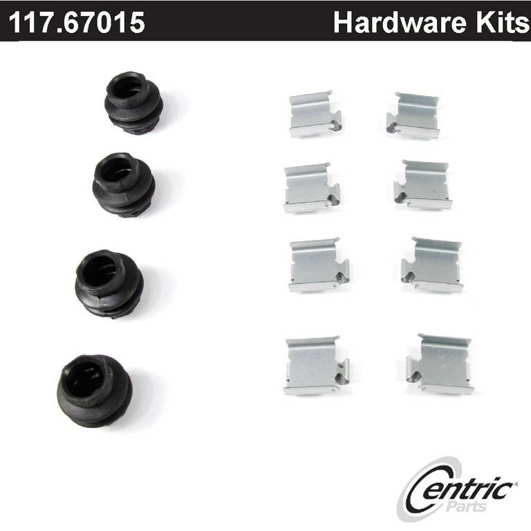 Centric Parts Disc Brake Hardware Kit with Premium Fit 117.67015