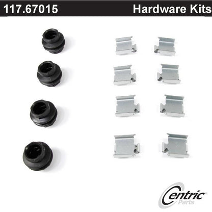 Centric Parts Disc Brake Hardware Kit with Premium Fit 117.67015