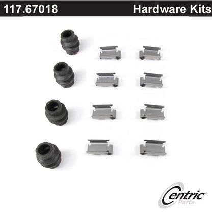 Centric Parts Disc Brake Hardware Kit Premium with Perfect Fit for 117.67018