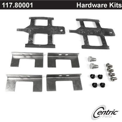 Centric Parts Disc Brake Hardware Kit with Full Premium Application Specific for Perfect Fit and Function 117.80001
