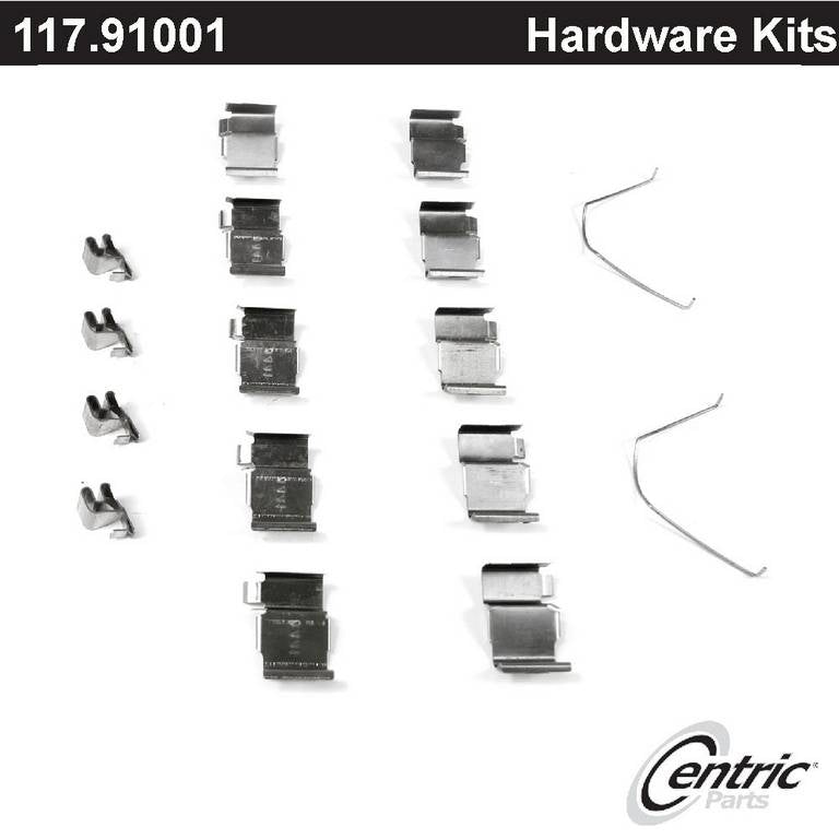 Centric Parts Disc Brake Hardware Kit with Premium Fit 117.91001