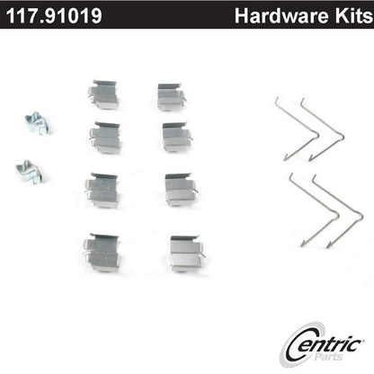 Centric Parts Disc Brake Hardware Kit Premium with Quiet Operation 117.91019