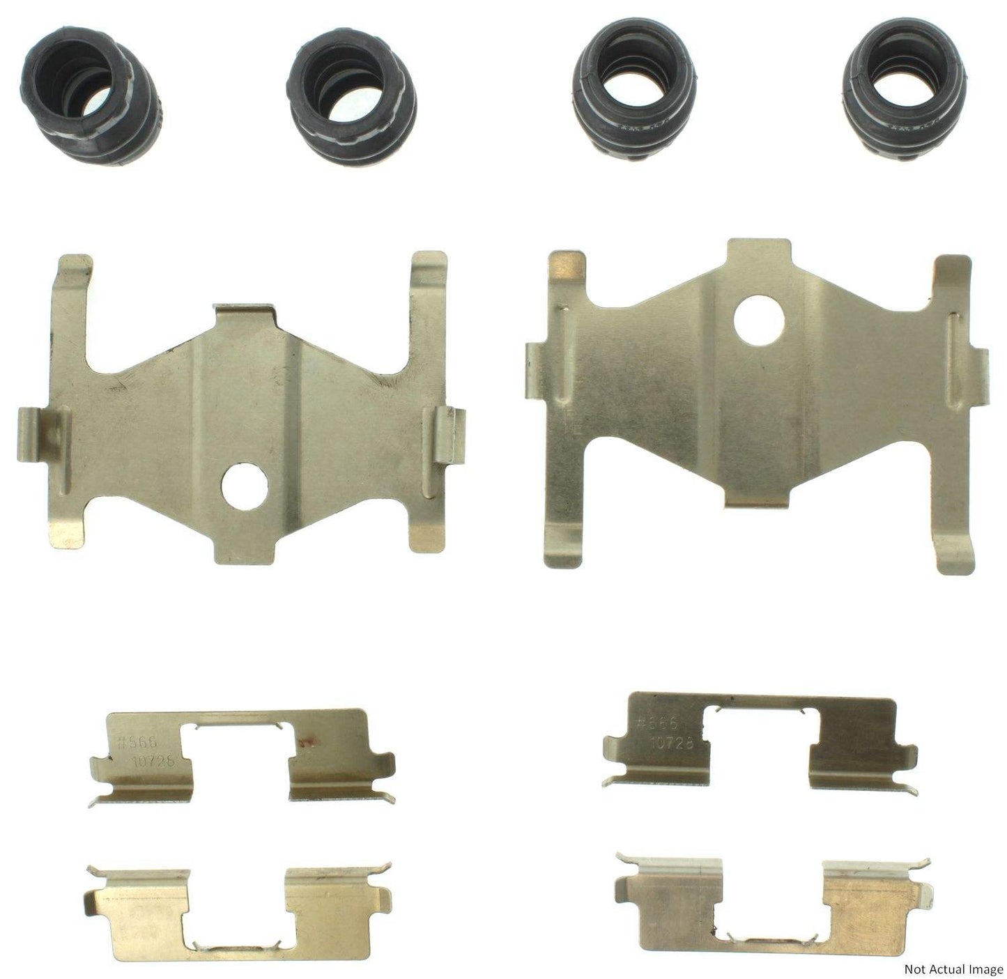 Centric Parts Disc Brake Hardware Kit with Premium Fit for 117.91023