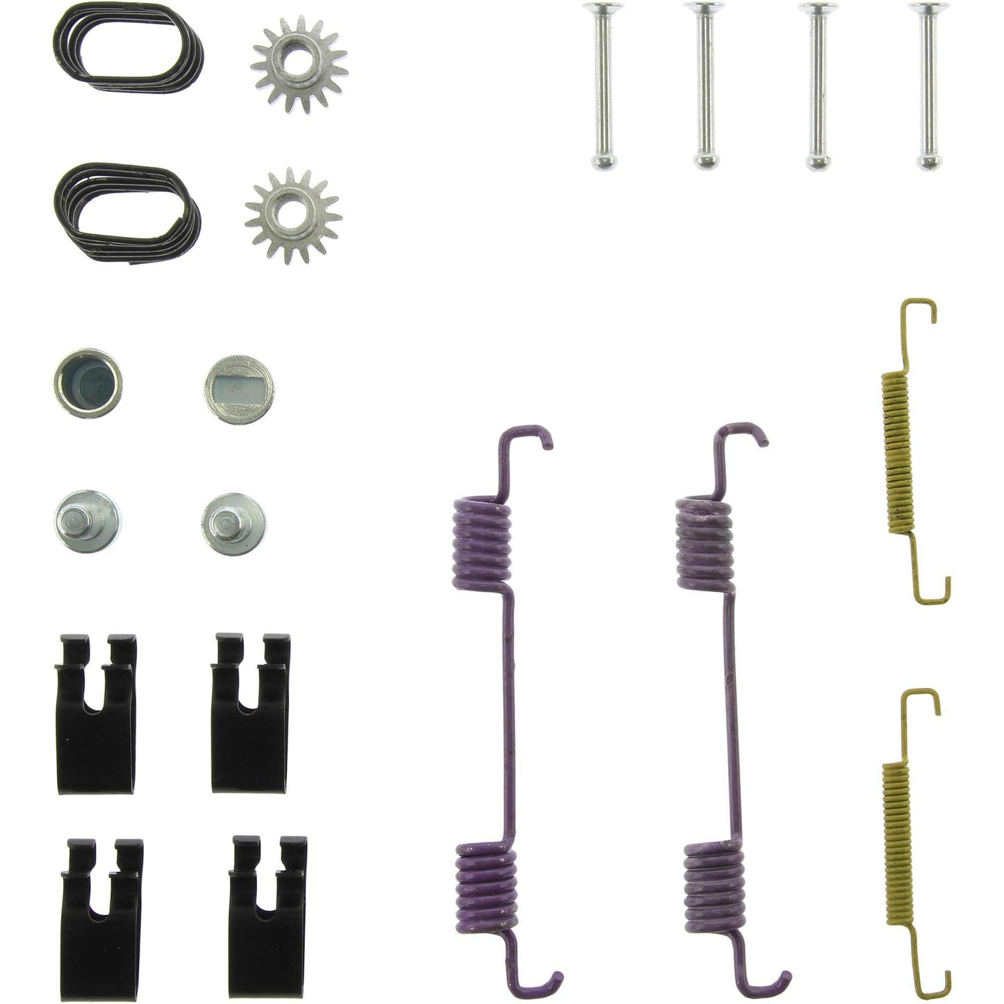 Centric Parking Brake Hardware Kit for 2005-2009 Land Rover LR3, 2010-2013 LR4, 2016 LR4, 2006-2013 Range Rover Sport 118.22001