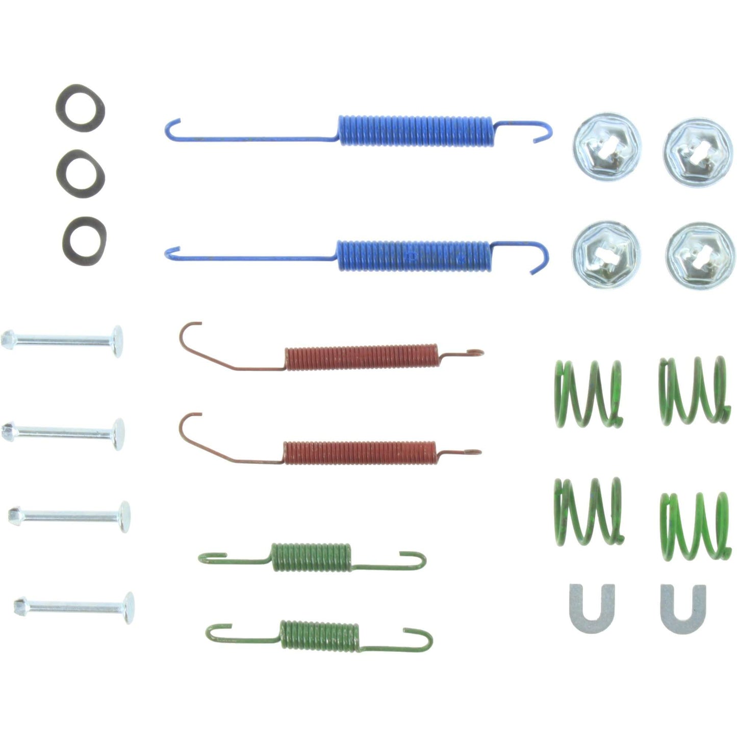 Centric Parts Drum Brake Hardware Kit for Nissan 200SX 1998-1995, NX 1993-1991, Sentra 1999-1991, Tsuru 2012-1993 118.42013