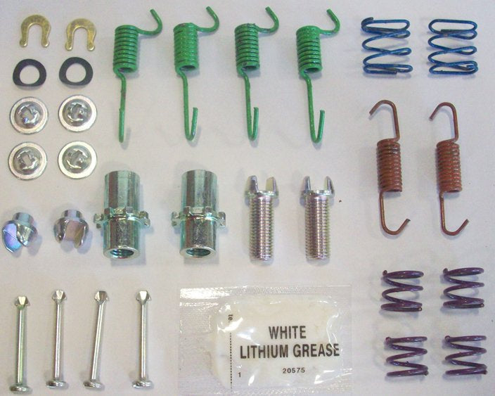 Centric Parts Parking Brake Hardware Kit with Quiet Operation for 1990-1996 Infiniti Q45 Nissan 300ZX 118.42026