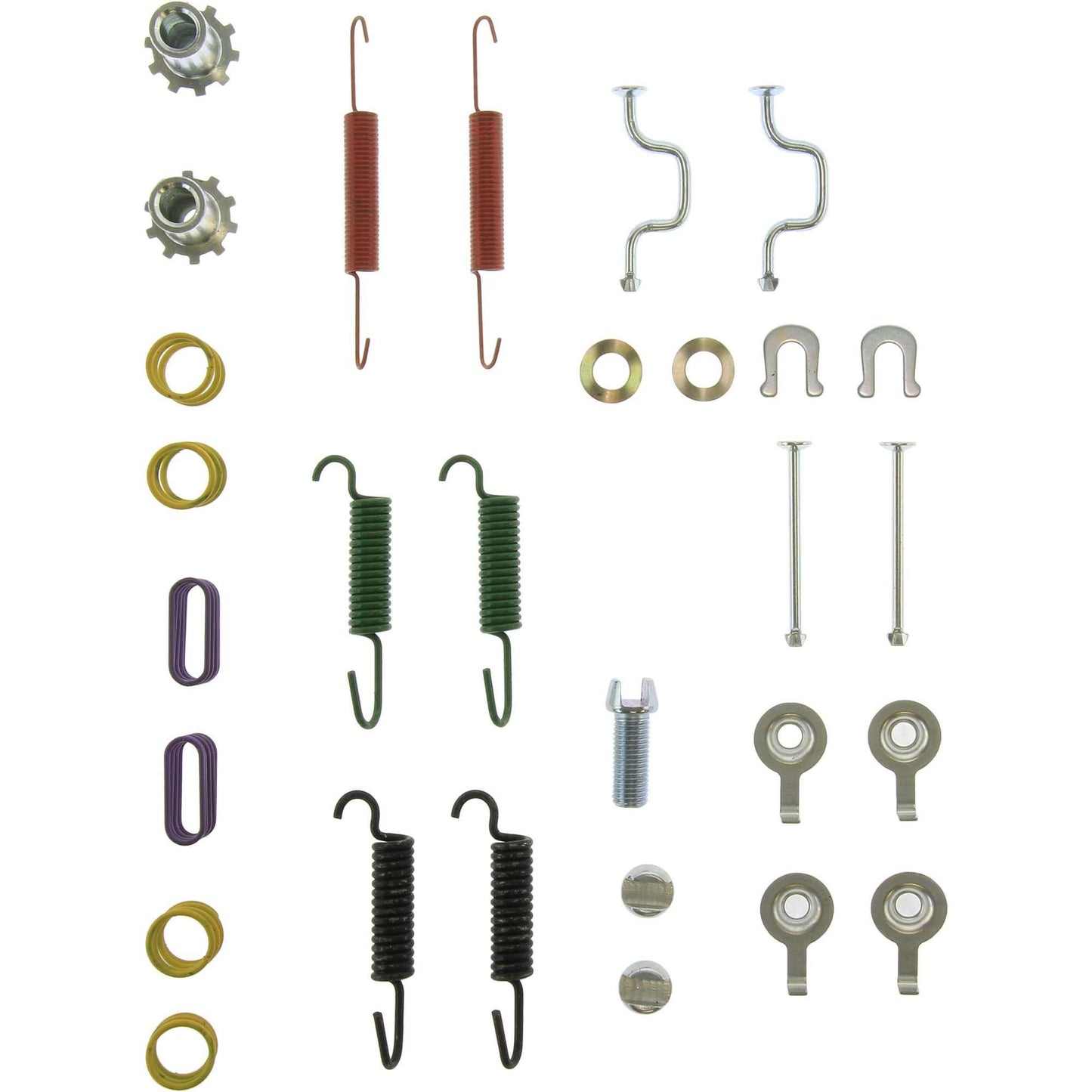 Centric Parts Parking Brake Hardware Kit Premium with Application Specific for 2003-2023 Lexus GX460 Toyota 4Runner FJ Cruiser Sequoia 118.44034