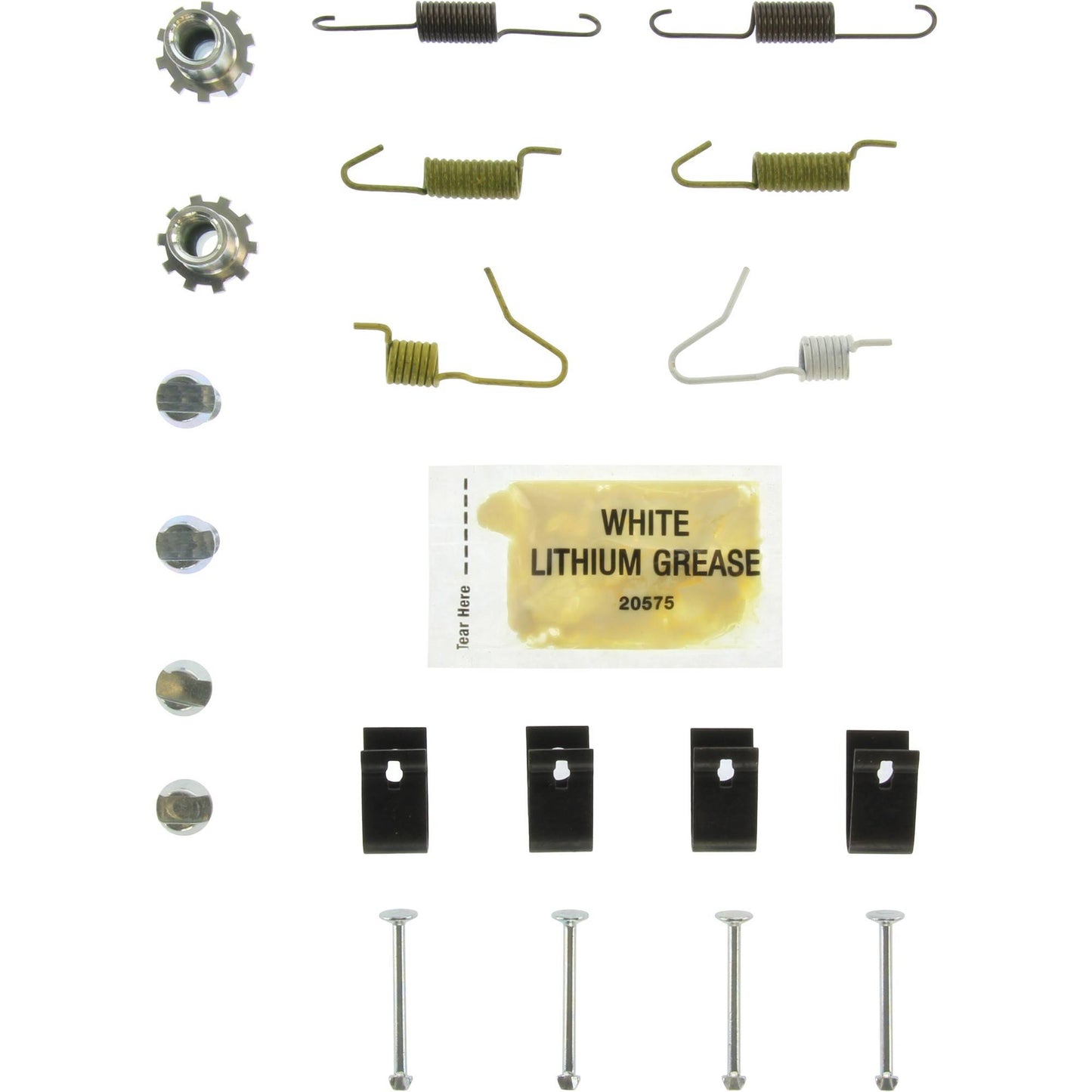 Centric Parts Parking Brake Hardware Kit for 2013-2015 Lexus ES300h, 2013 Lexus ES350, 2012-2017 Toyota Camry 118.44040