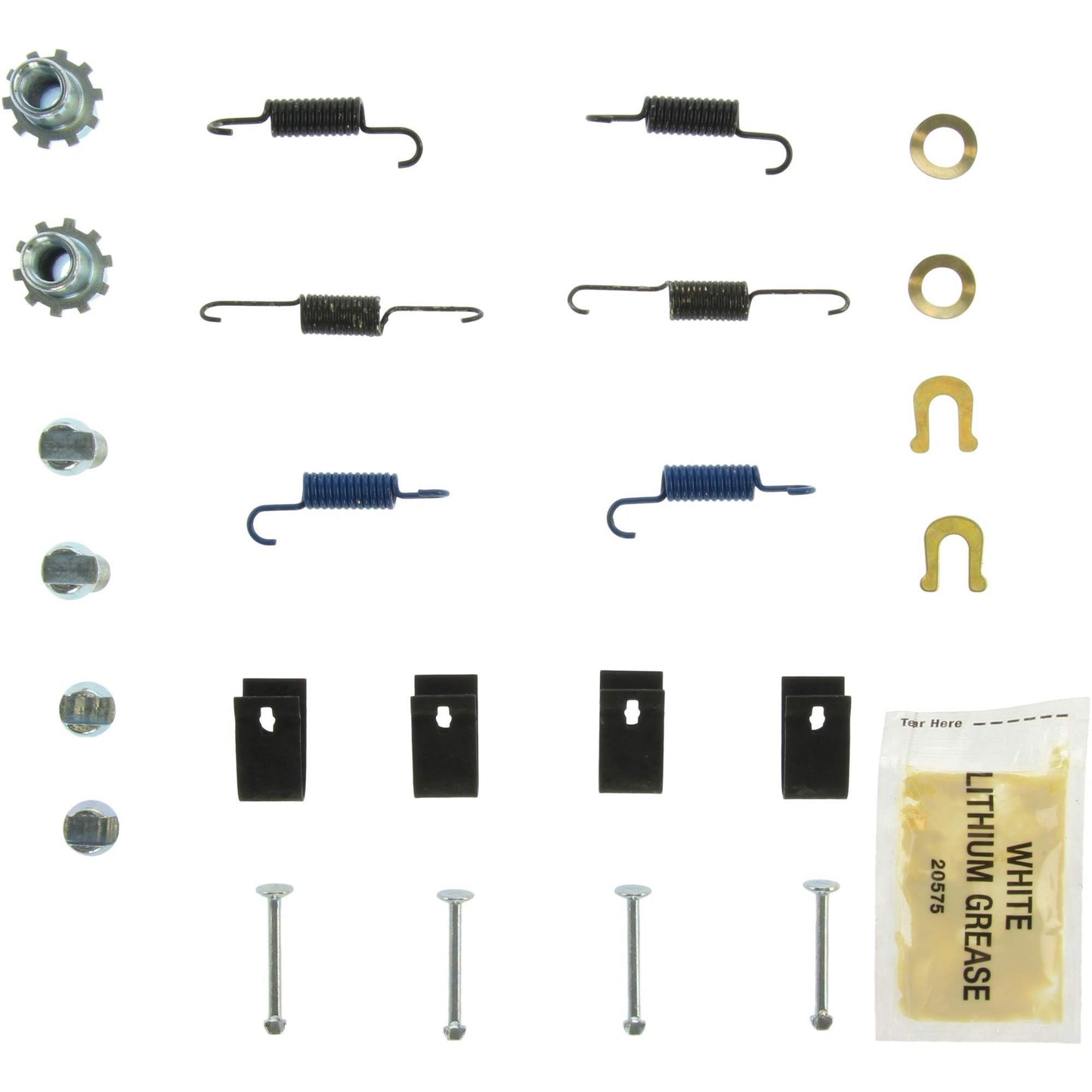 Centric Parts Drum Brake Hardware Kit for 2012-2014 Toyota Prius V 118.44044