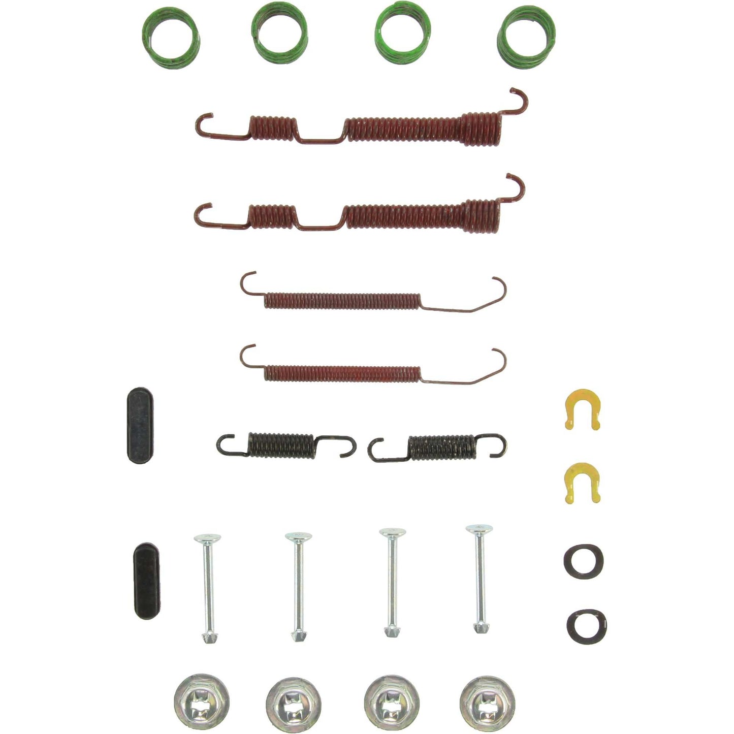 Centric Parts Drum Brake Hardware Kit for 1991-1995 Dodge Colt, Eagle Summit, Mitsubishi Mirage, Plymouth Colt 118.46007