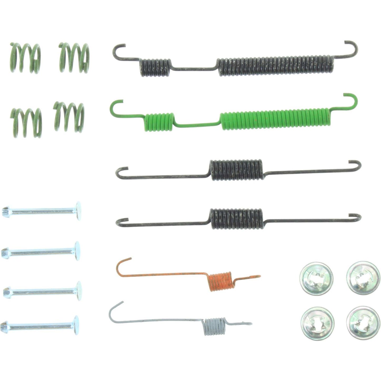 Centric Parts Drum Brake Hardware Kit with Full Premium Hardware for 2000-2002 Hyundai Accent 118.51004