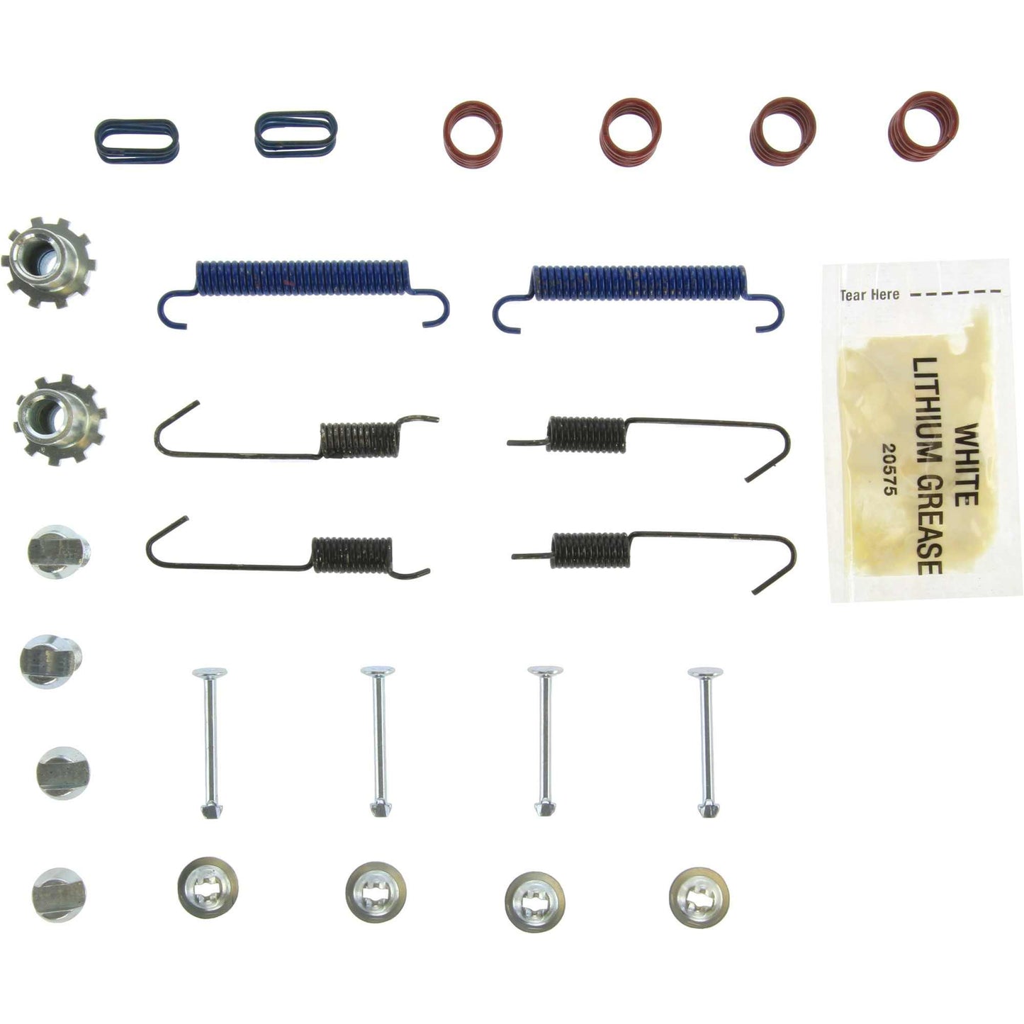 Centric Parts Parking Brake Hardware Kit with Quiet Operation 118.51020