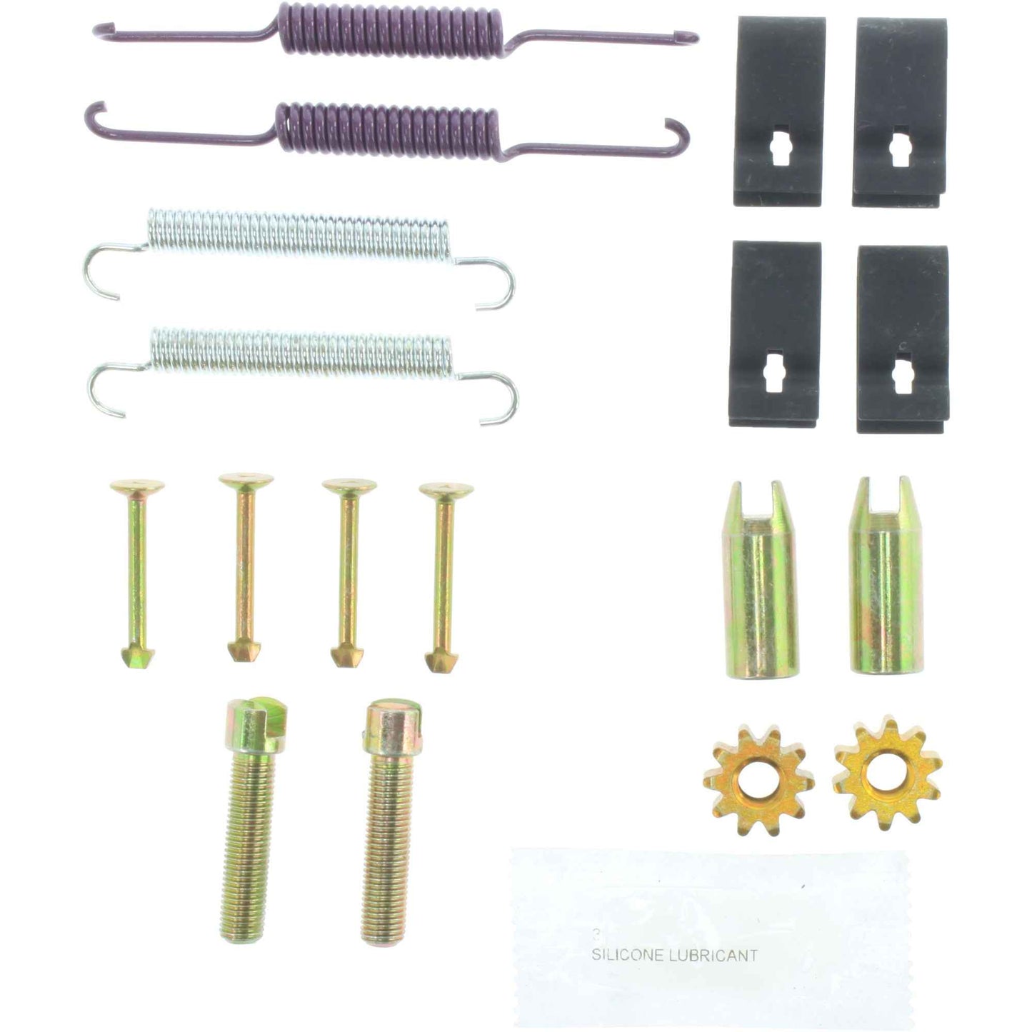 Centric Parts Parking Brake Hardware Kit with Quiet Operation for 118.58002