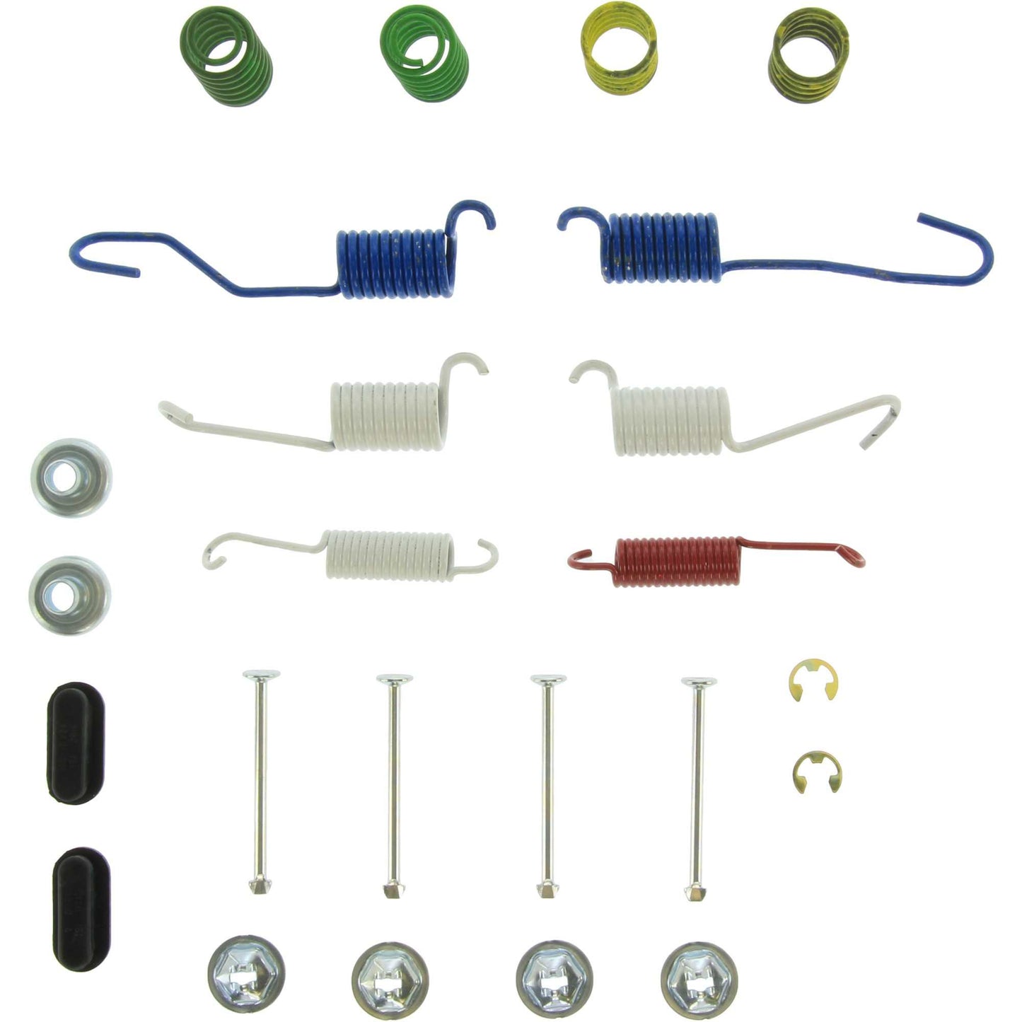 Centric Parts Drum Brake Hardware Kit for 1964-1974 Buick Apollo, Chevrolet Camaro, Chevelle, Chevy II, El Camino, G10 Van, Malibu, Nova, GMC G15/G1500, and G1000 Series