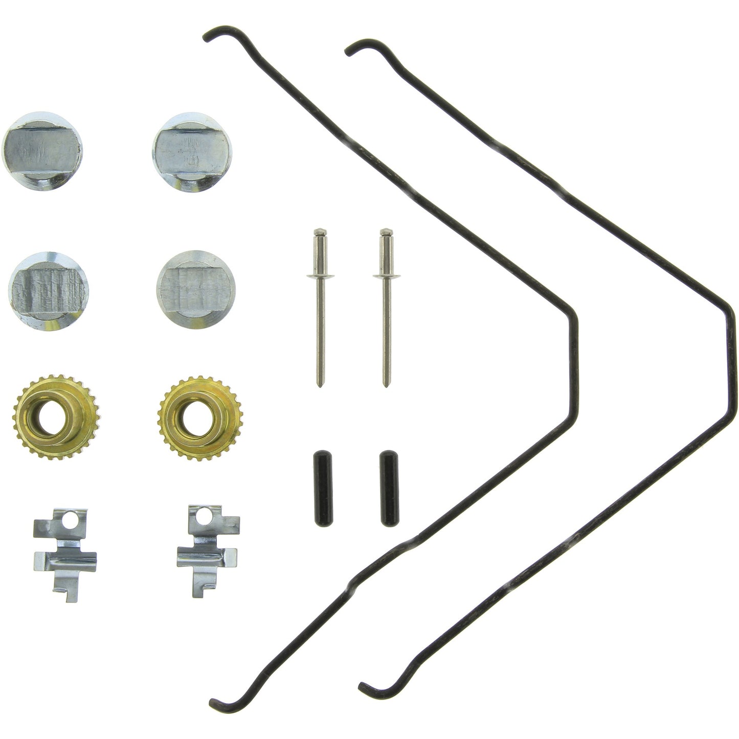 Centric Parts Parking Brake Hardware Kit Premium with Application Specific for 2004-2009 Cadillac XLR 2013-1999 Chevrolet Corvette 118.62041