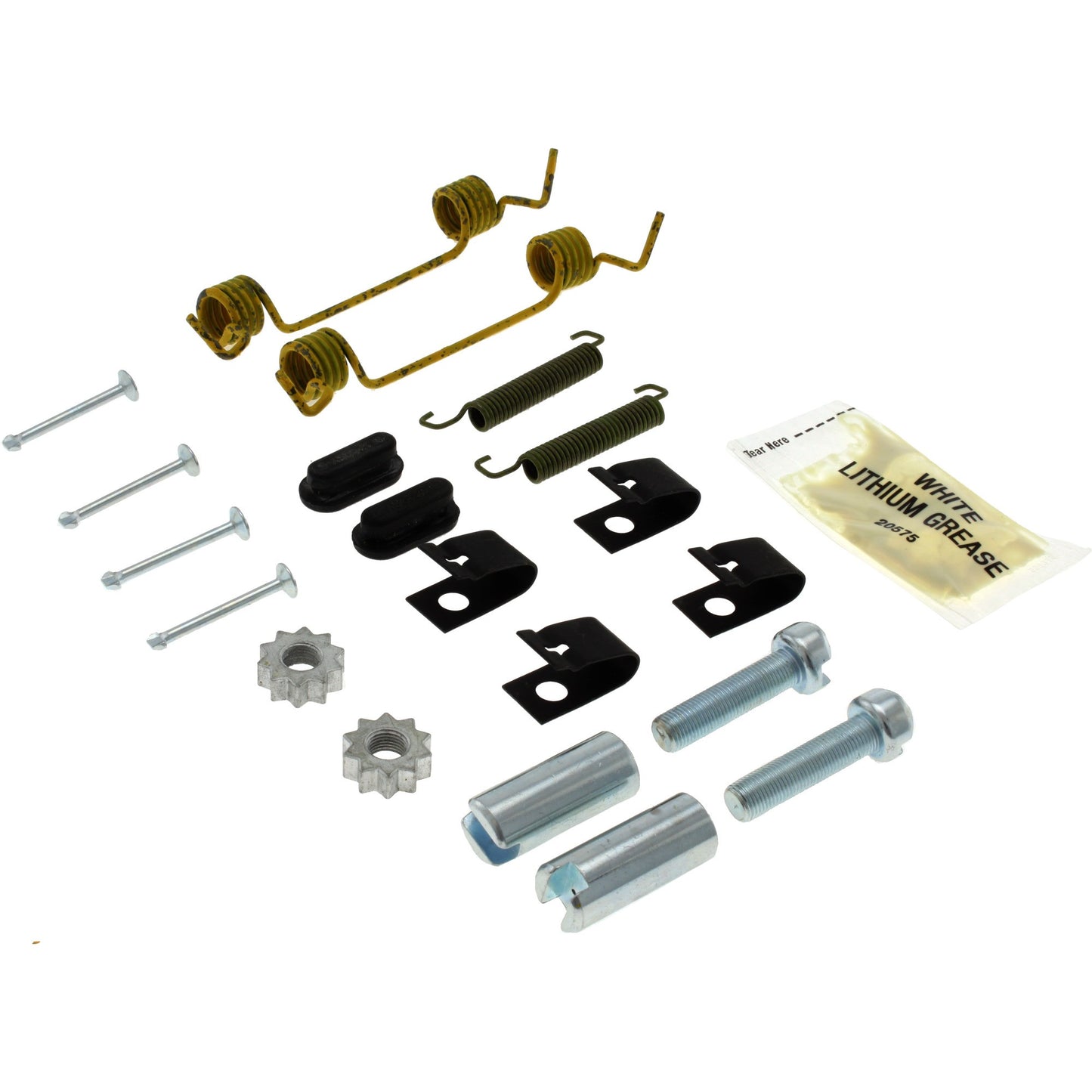 Centric Parts Parking Brake Hardware Kit for 2006-2010 Dodge Ram 2500/3500, 2004-2007 Ford E-250/E-350, 2012-2017 F-150/F-250/F-350 118.65015