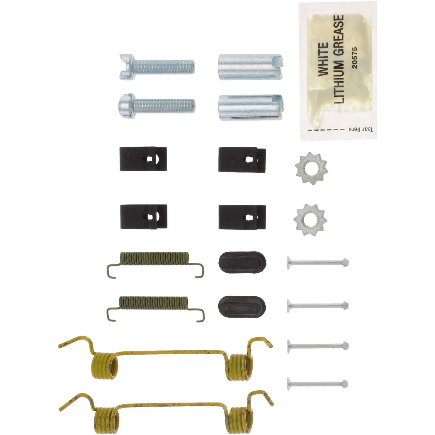 Centric Parts Parking Brake Hardware Kit for 2006-2010 Dodge Ram 2500/3500, 2004-2007 Ford E-250/E-350, 2012-2017 F-150/F-250/F-350 118.65015