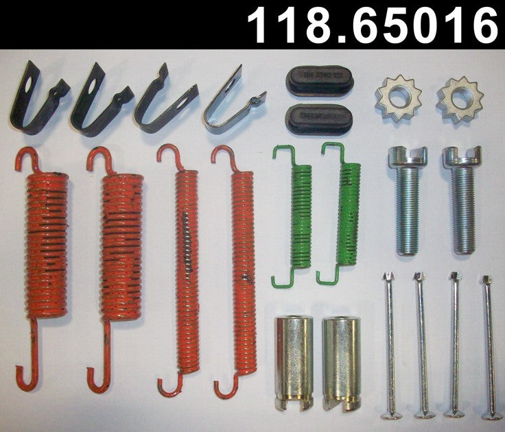 Centric Parking Brake Hardware Kit for 2008-2010 Dodge Ram 4500/5500, 2016-2017 Fleetwood Bounder