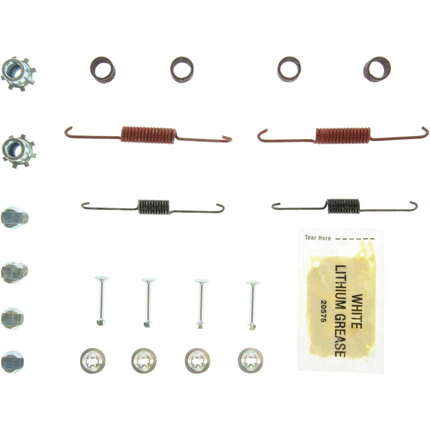 Centric Parts Parking Brake Hardware Kit for 2008-2016 Buick Enclave, 2013-2019 Cadillac XTS, 2007-2017 Chevrolet Traverse, 2007-2017 GMC Acadia, 2017 Acadia Limited, 2007-2010 Saturn Outlook 118.66018