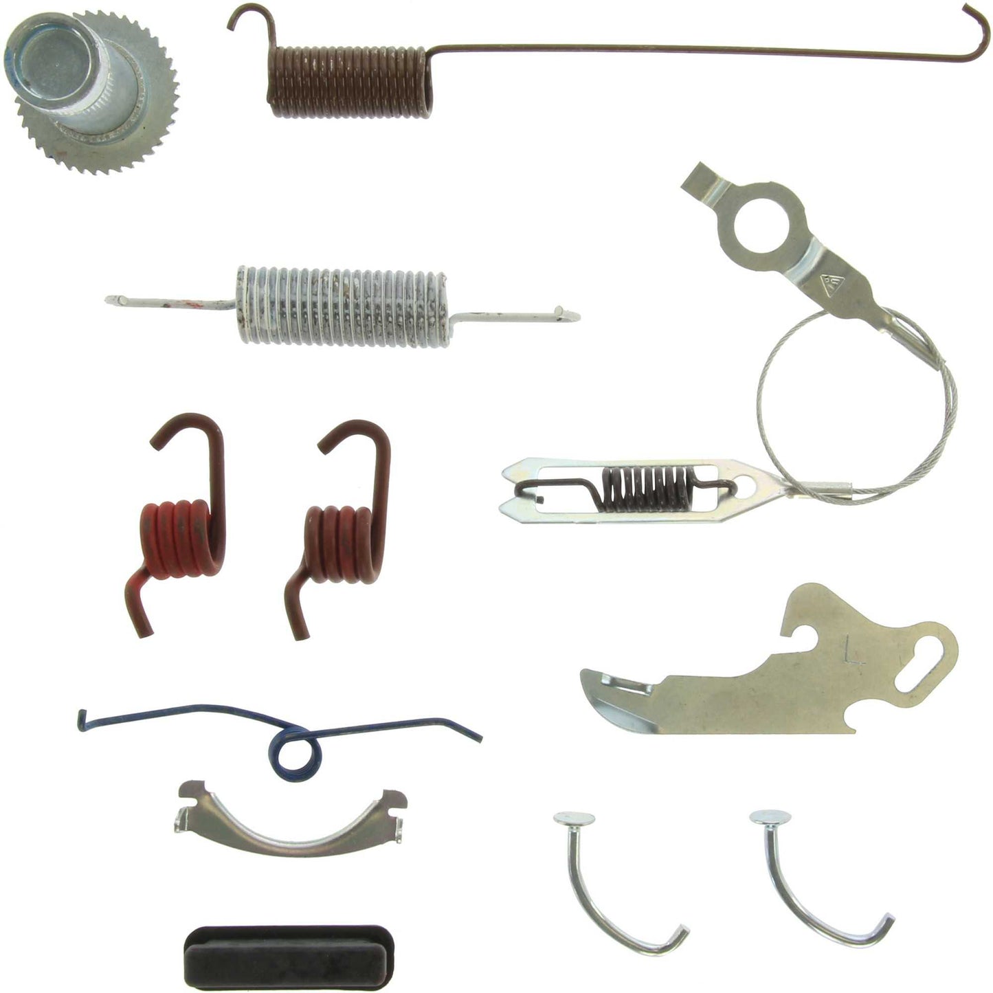 Centric Parts Parking Brake Hardware Kit for Ford F650/F750 2013-2011, 2017-2015; Freightliner B2 2016-2011; FS65 2008-2003; M2 100/106 2006-2011; MT35/45/55 2004-2013; IC BE Bus 2008, BE Sc 118.82009