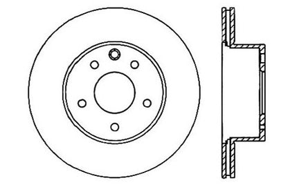 StopTech Premium Cryostop Rotor; Rear