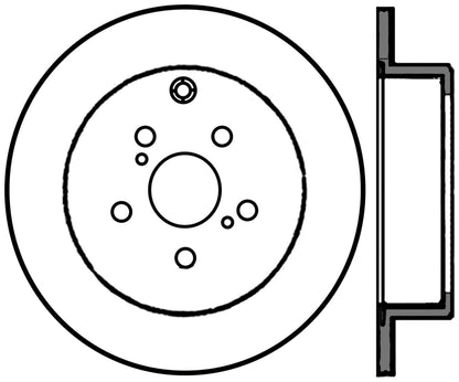 StopTech Premium Cryostop Rotor; Rear