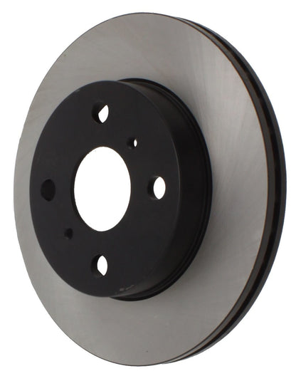 Centric Parts Disc Brake Rotor Premium with Painted Hat and Edge for Toyota Echo 2000, Yaris 2004-2005 120.44116