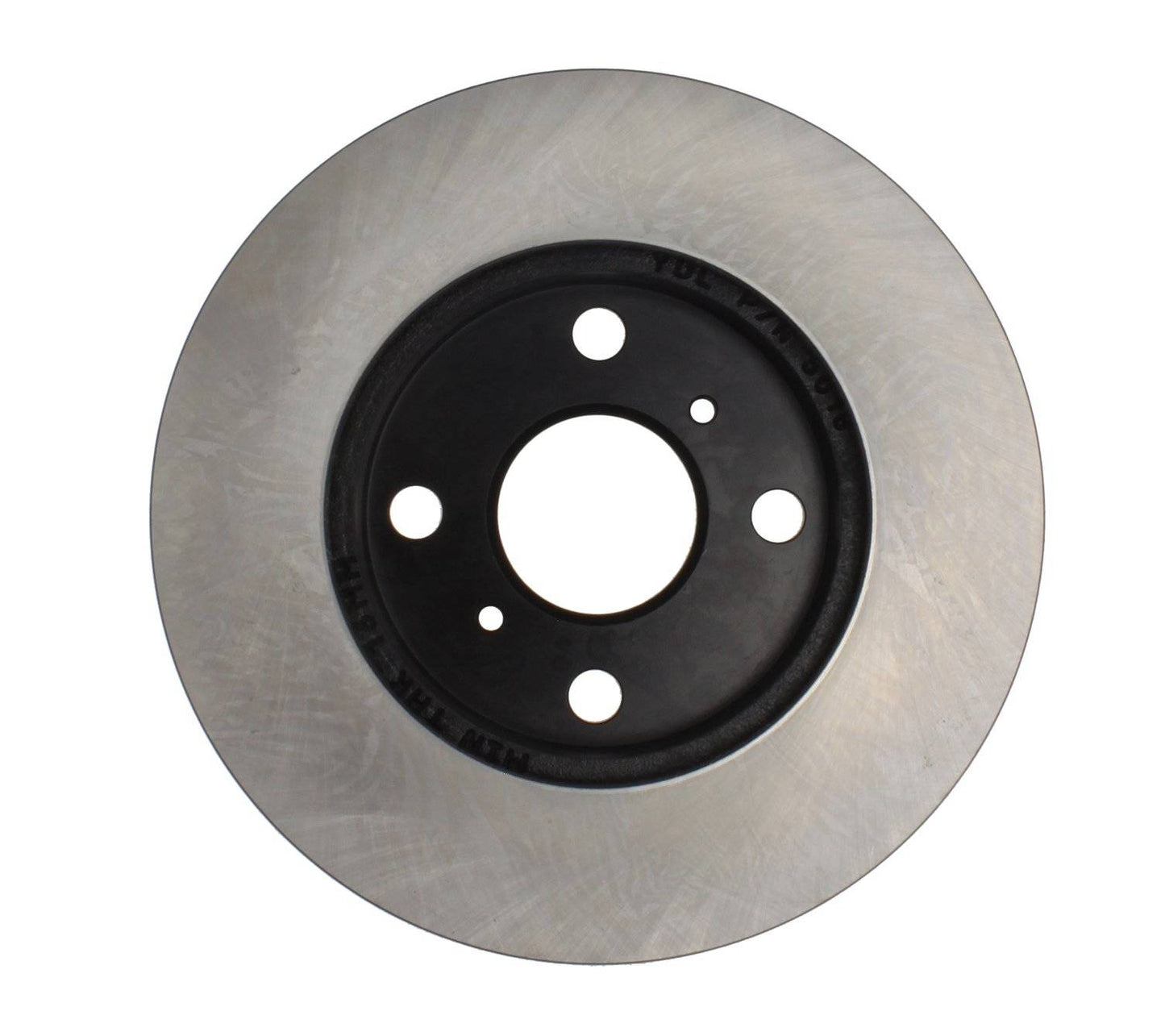 Centric Parts Disc Brake Rotor Premium with Painted Hat and Edge for Toyota Echo 2000, Yaris 2004-2005 120.44116