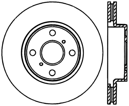 StopTech Premium Cryostop Rotor; Front